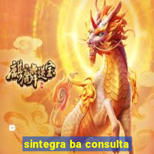 sintegra ba consulta